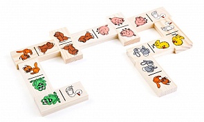 Домино - Животные леса (Томик, 5555-1 ТОМИКsim)